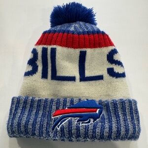 New Era Kids Pom-Pom Beanie NFL Buffalo Bills Knit Toque Hat